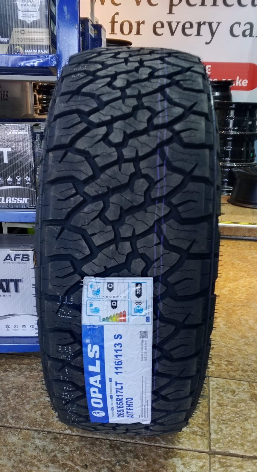 265/65r17 Opals LT